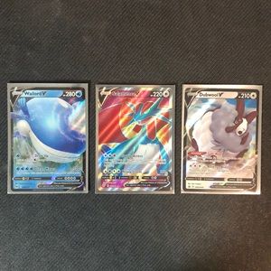 1 Full Art 2 V Pokemon Cards
